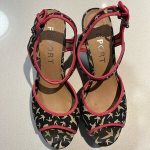 Report wedge heel sandals in style Shala D